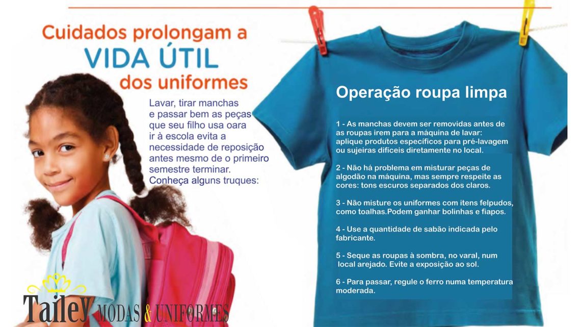 Cuidados que prolongam a vida útil dos uniformes